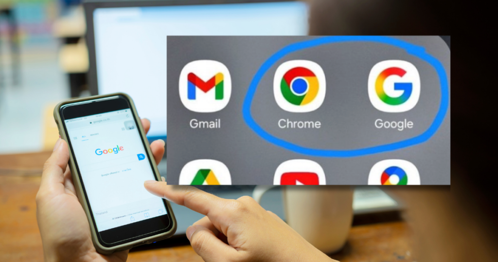 difference in Google apps