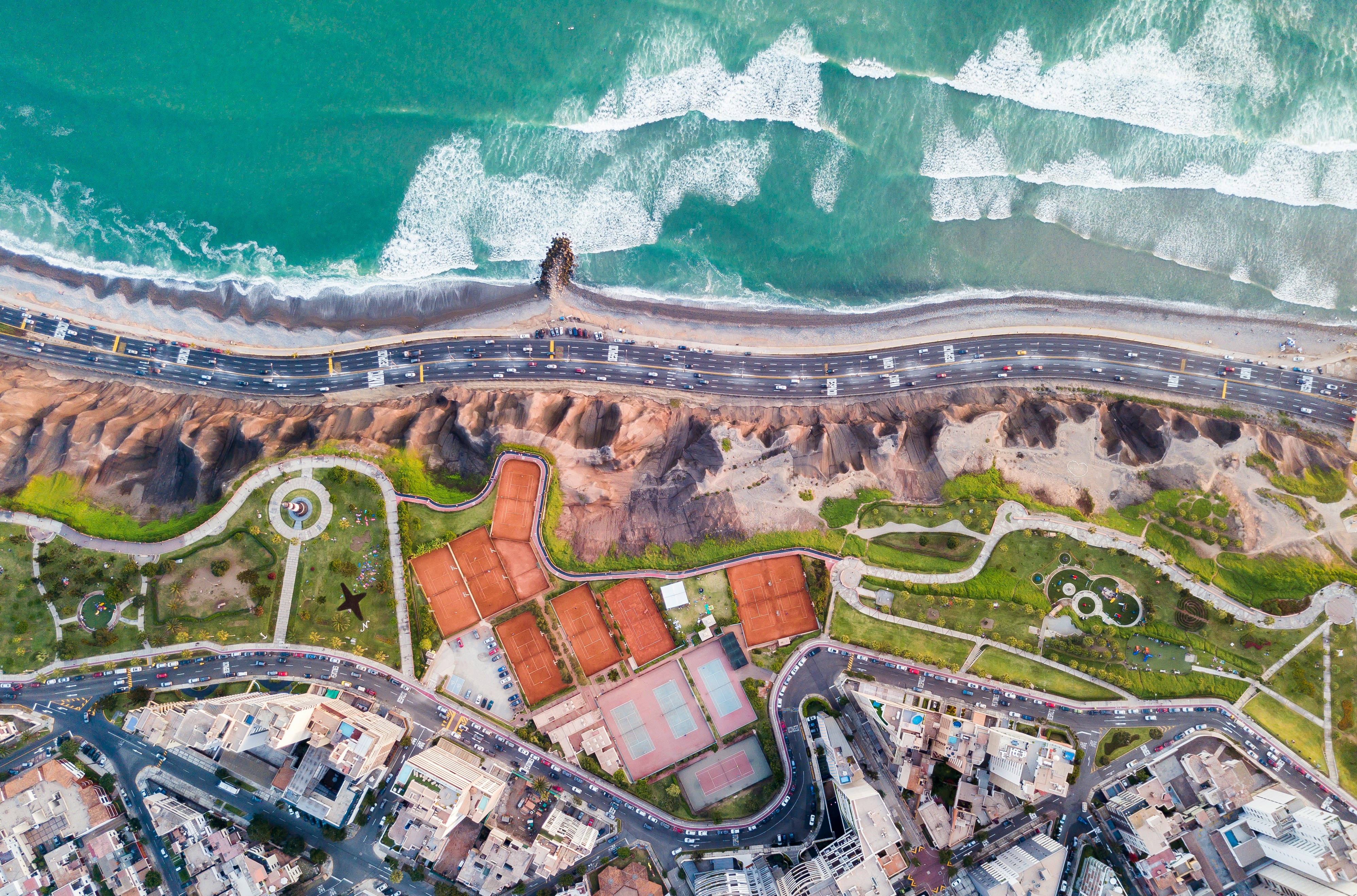 Malecón de Miraflores Lima Peru