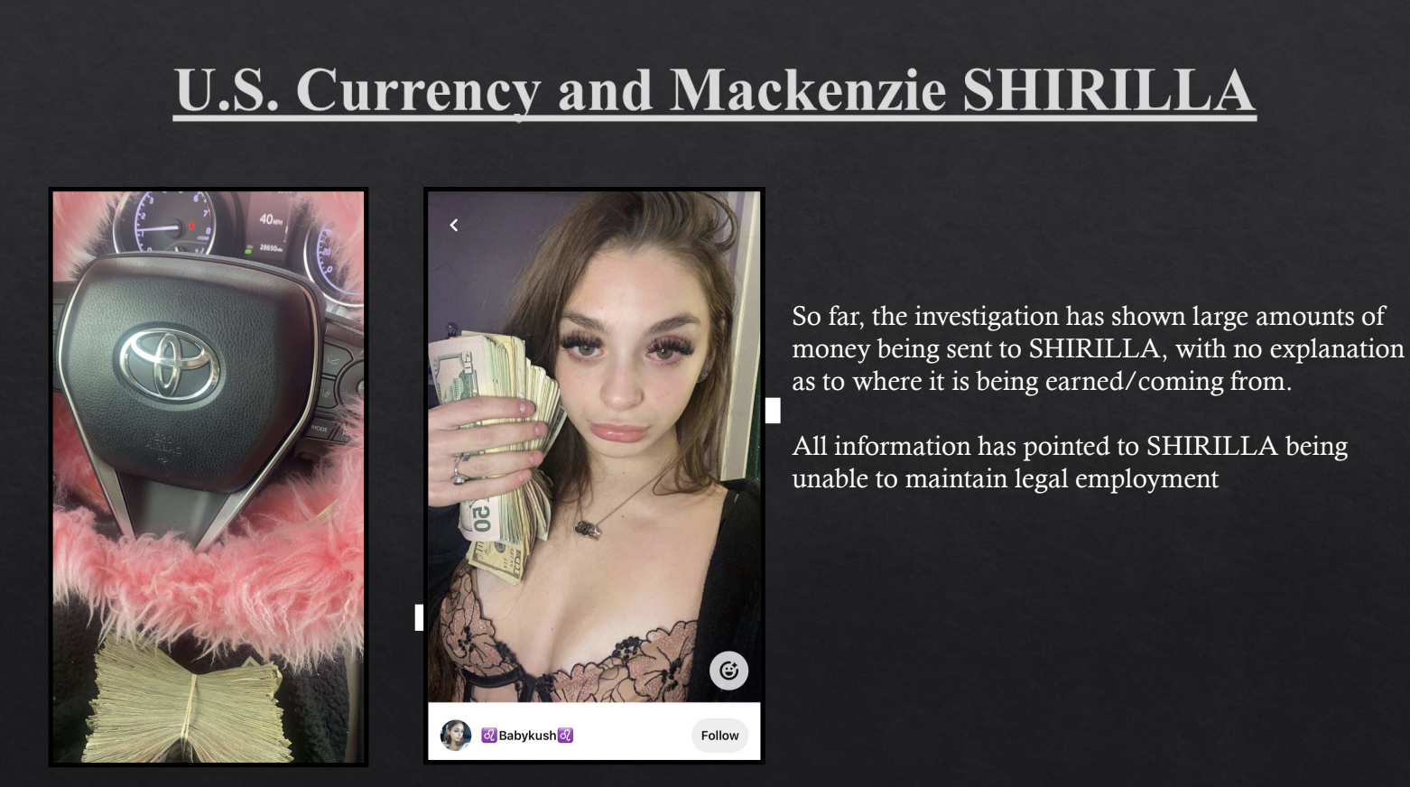 Mackenzie Shirilla money