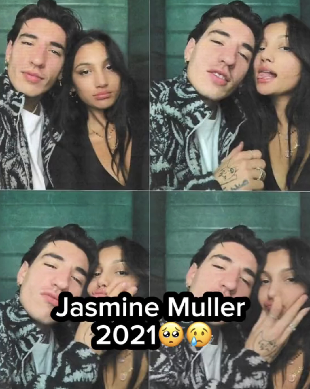 Jasmine with footballer ex Héctor Bellerín before Love Island 2026