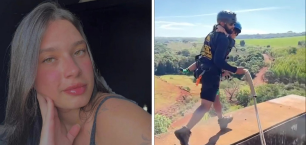 Brazilian bungee instructor stunts videos resurface