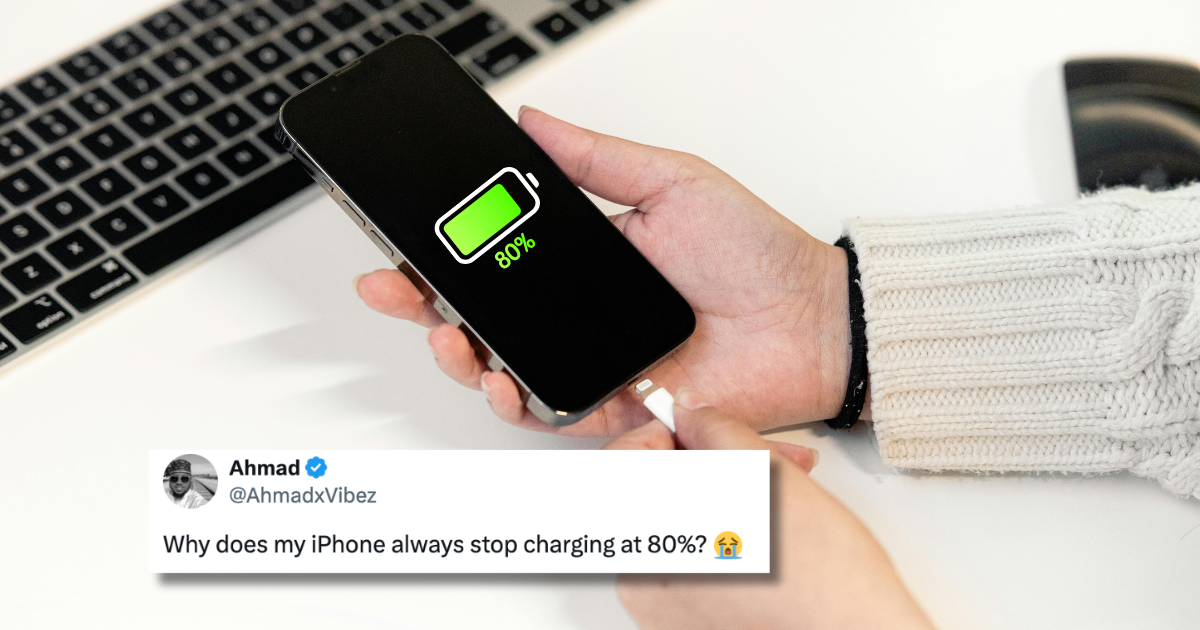 Why does your iPhone battery stop at 80 per cent and how to fix it