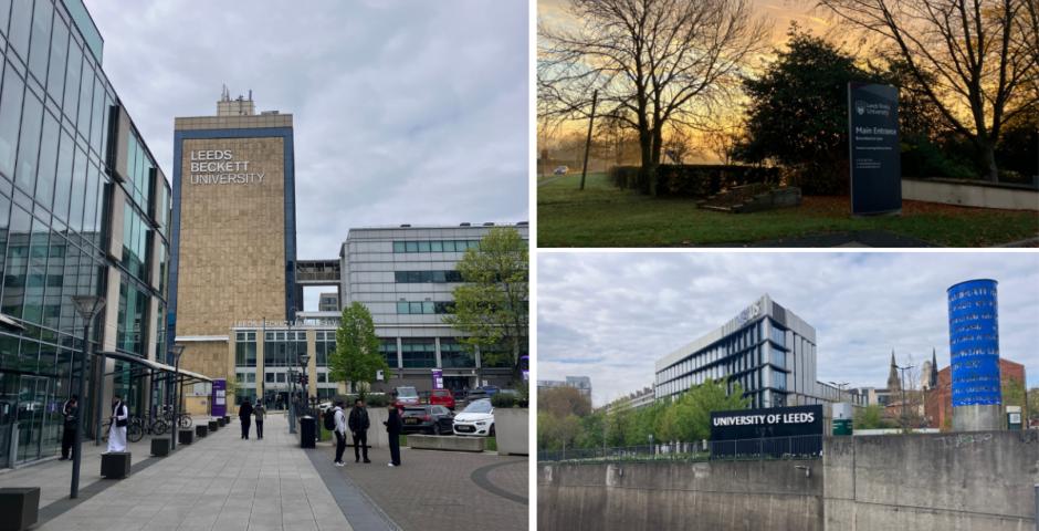 Leeds Universities, route to employment