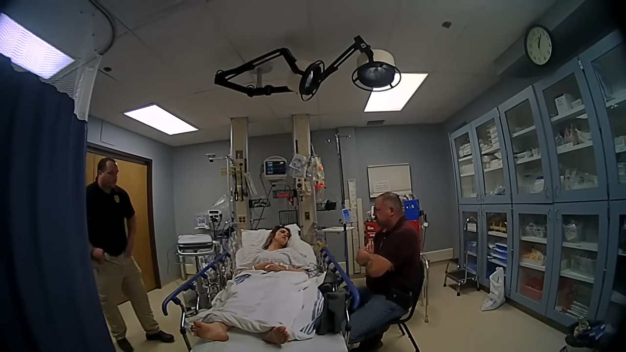 Taylor Parker hospital interrogation
