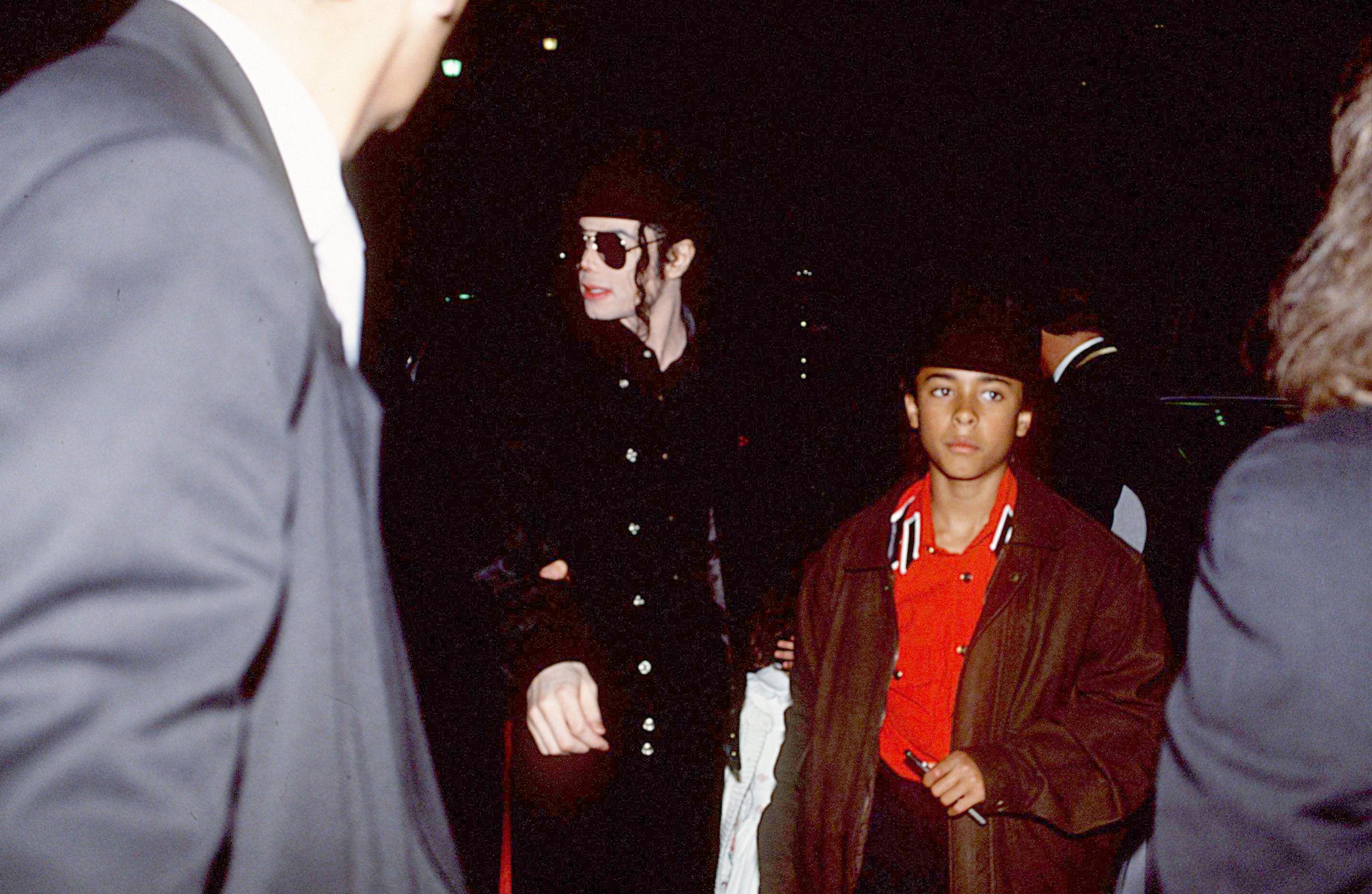 Jordy Chandler and Michael Jackson