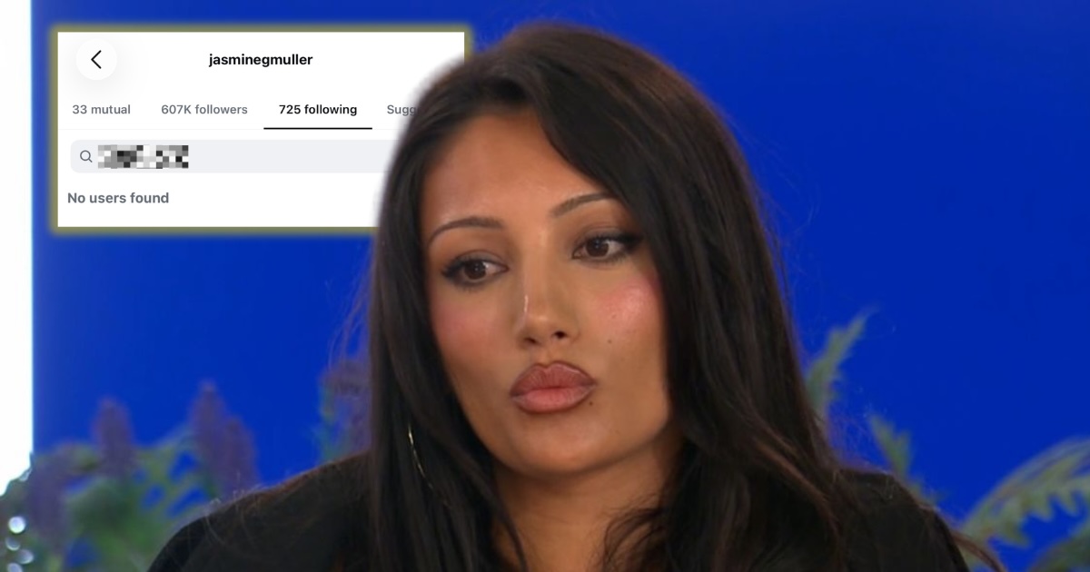 Jasmine brutally follows every single Love Island 2026 cast member apart from one