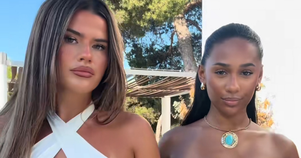 Jess and Matilda after Love Island