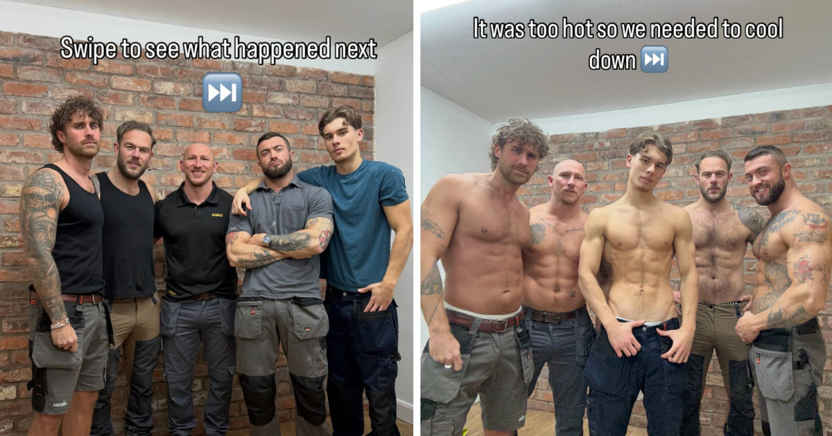 Father and son OnlyFans duo do office scenes