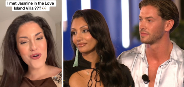 Jasmine during the Love Island 2026 final