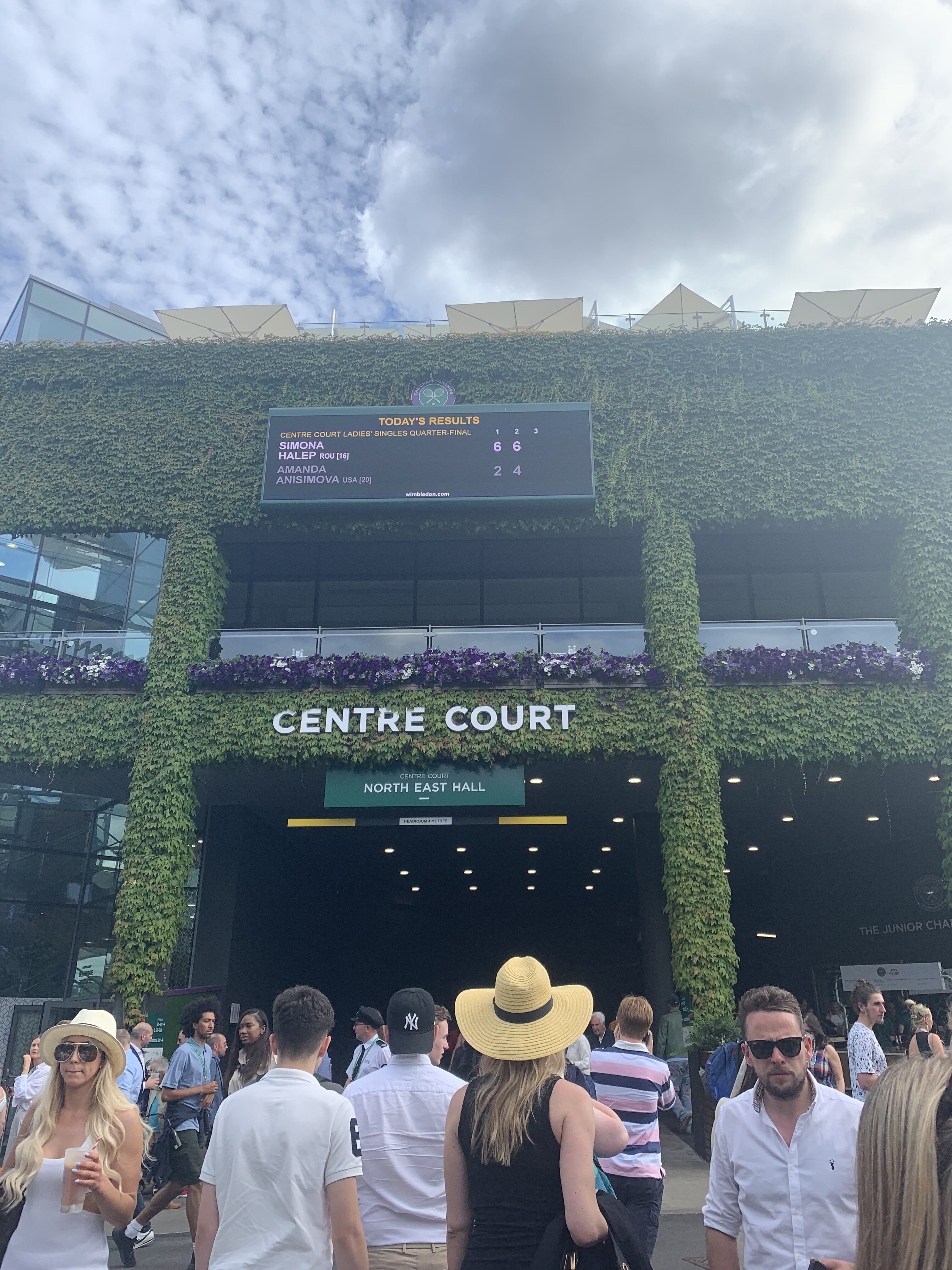 Wimbledon Tennis centre court