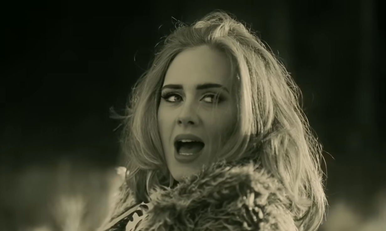 Adele singing