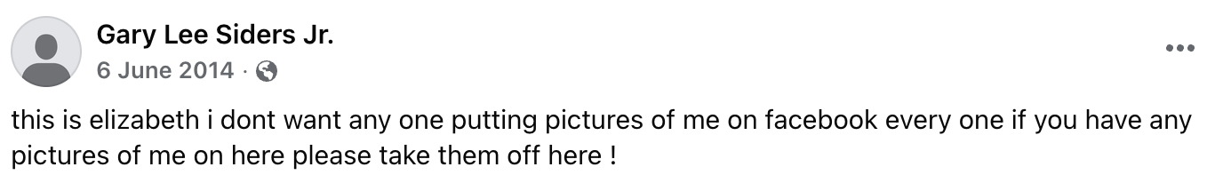 Siders family posts