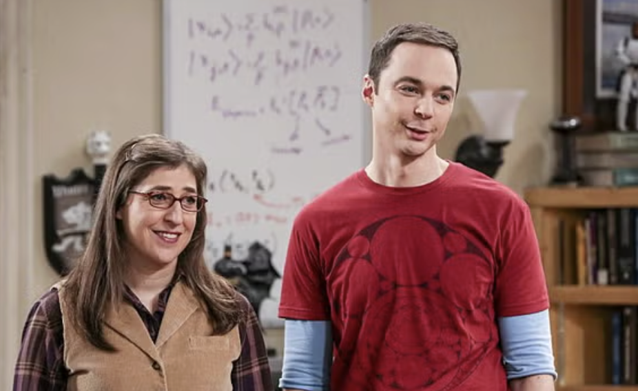 Jim Parsons as Sheldon in The Big Bang Theory