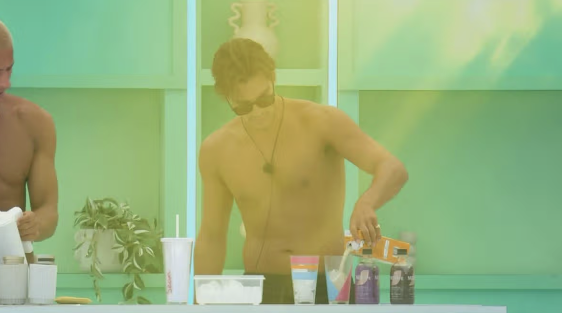 Staged moments during Love Island 2026