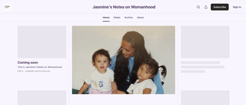 Inside Jasmine from Love Island's hidden and savage Substack