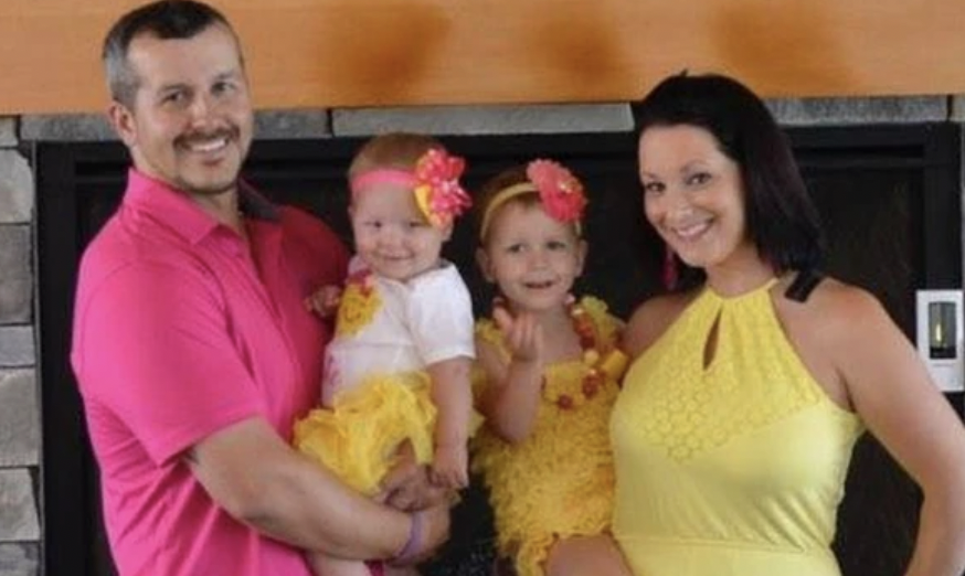 Chris Watts and his family