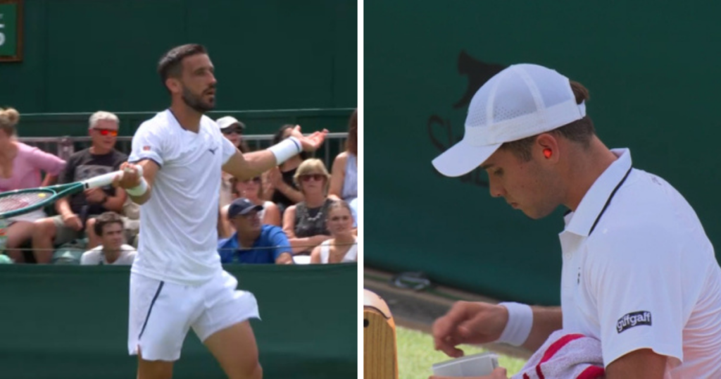 Arthur Fery viral Wimbledon clash opponent
