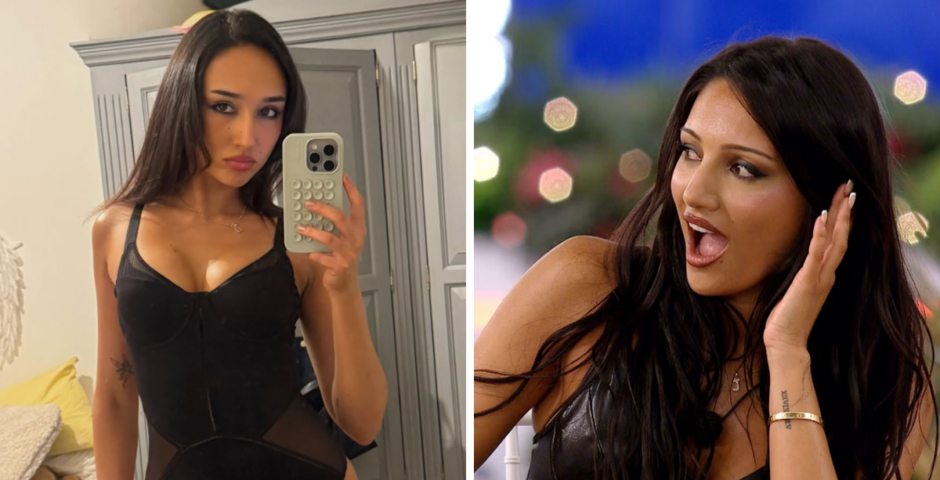 Love Island slid Jasmine sister Bella DMs