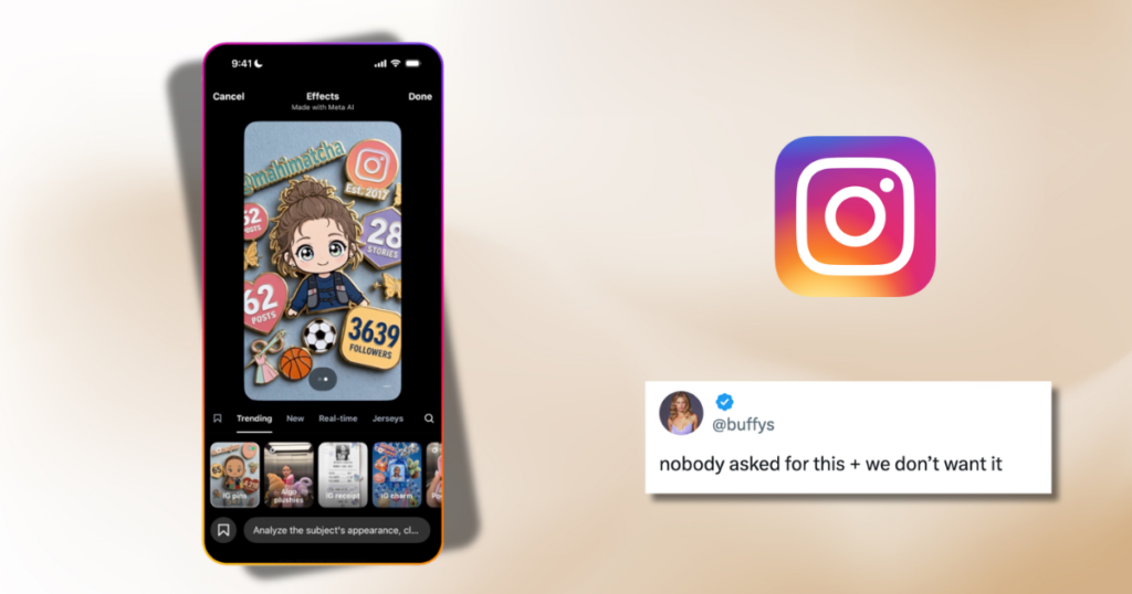 turn off Meta AI Muse Image feature Instagram