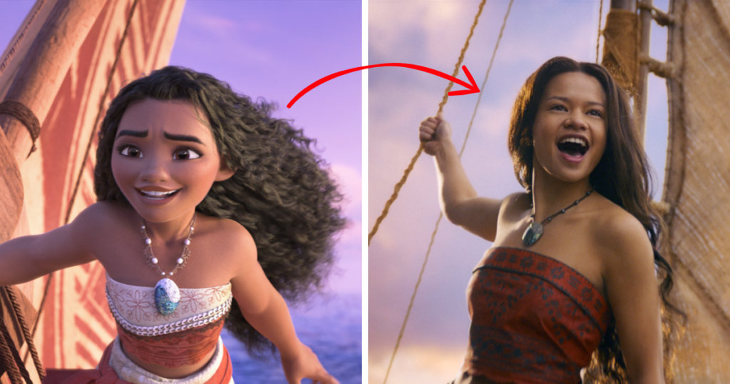 Why Moana curly hair changed live-action