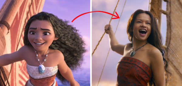 Why Moana curly hair changed live-action