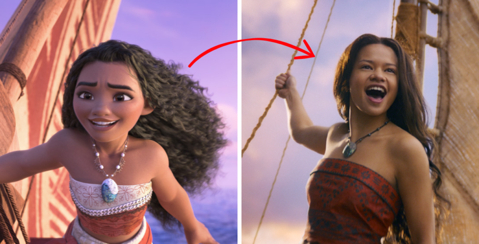 Why Moana curly hair changed live-action