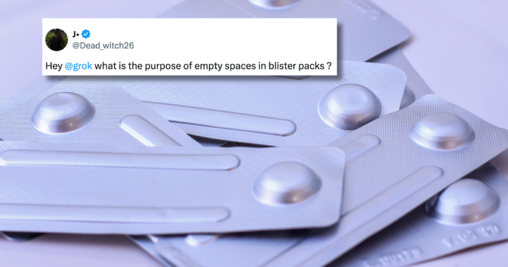 why tablets empty spaces