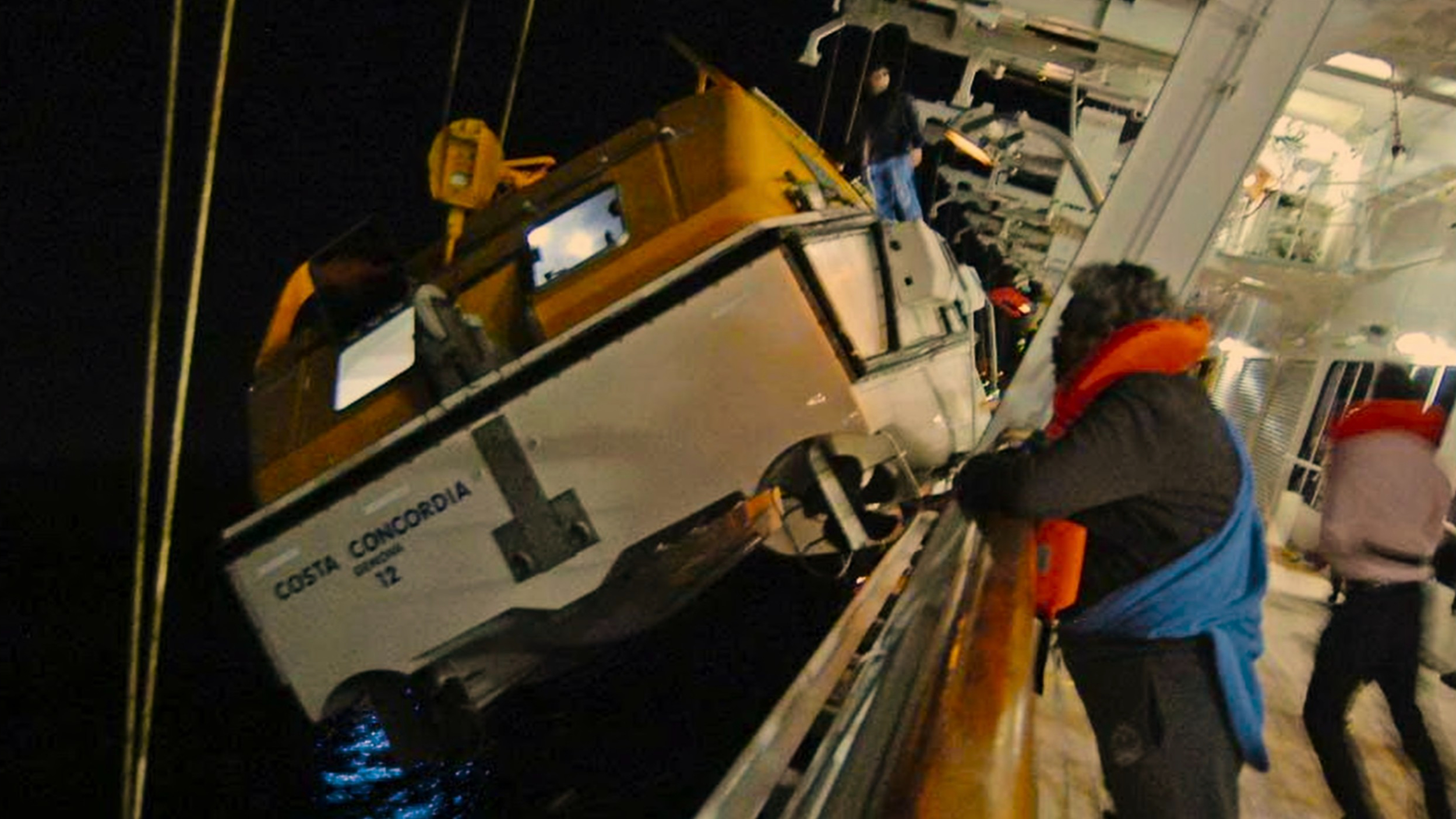 Costa Concordia lifeboat