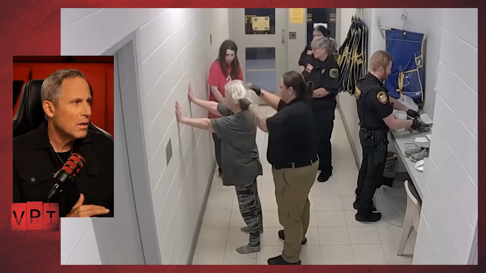 Prison footage of the Siders family in Ohio