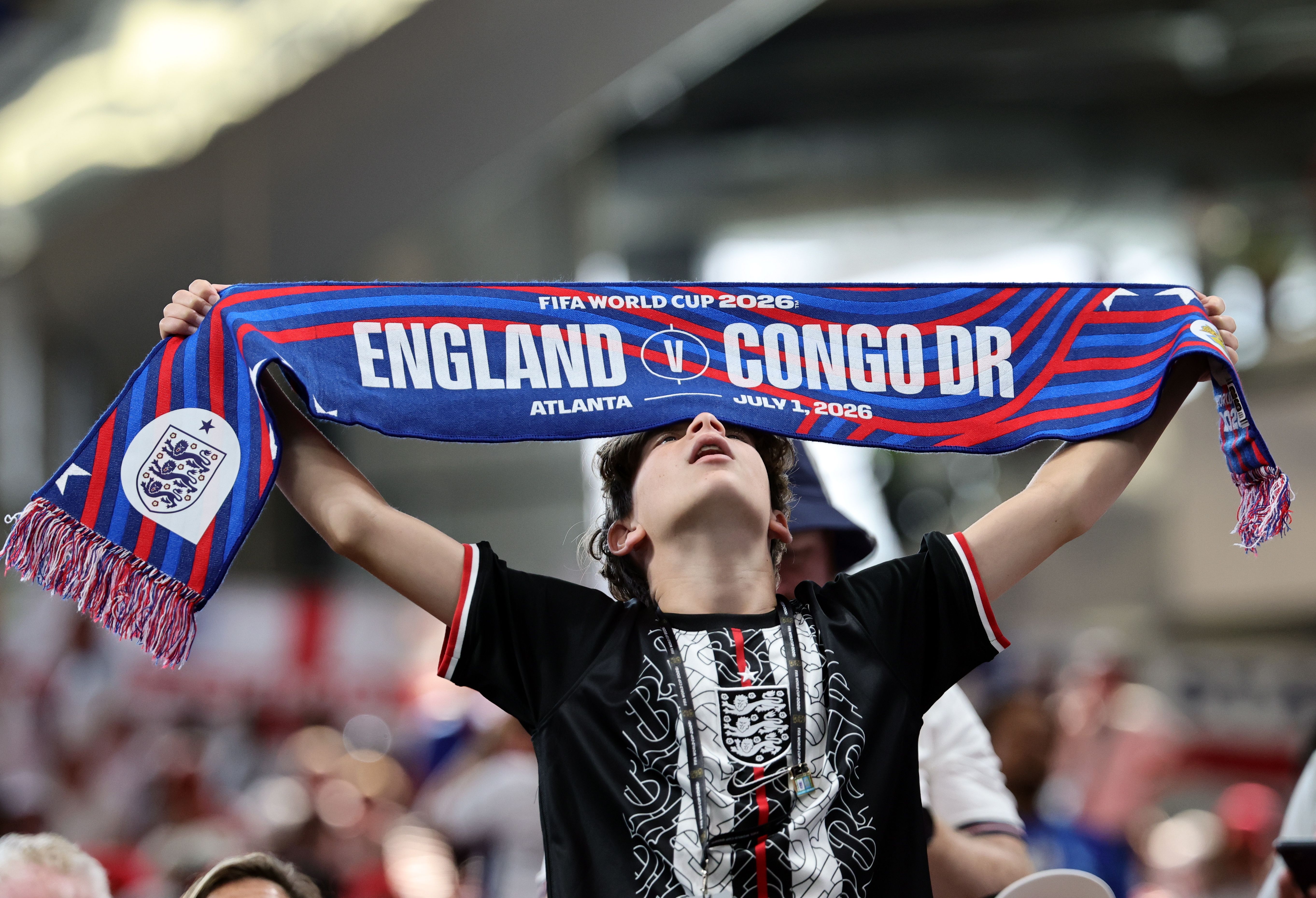 England at the World Cup 2026 Dr Congo game next