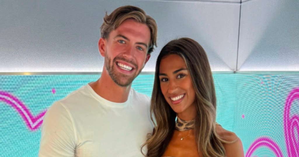 Aidan and Priya after Love Island 2026
