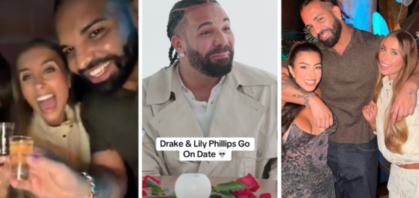 Lily Phillips on a date with Drake