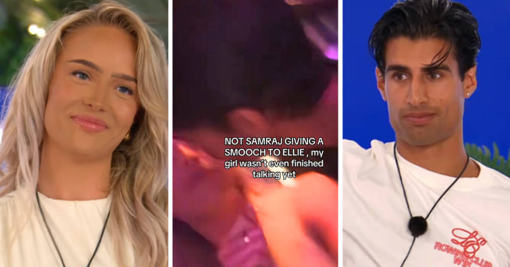 Ellie and Samraj after Love Island 2026
