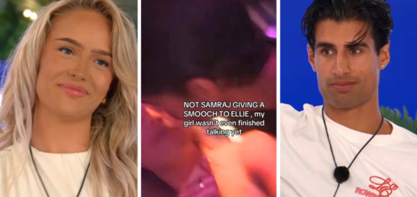 Ellie and Samraj after Love Island 2026