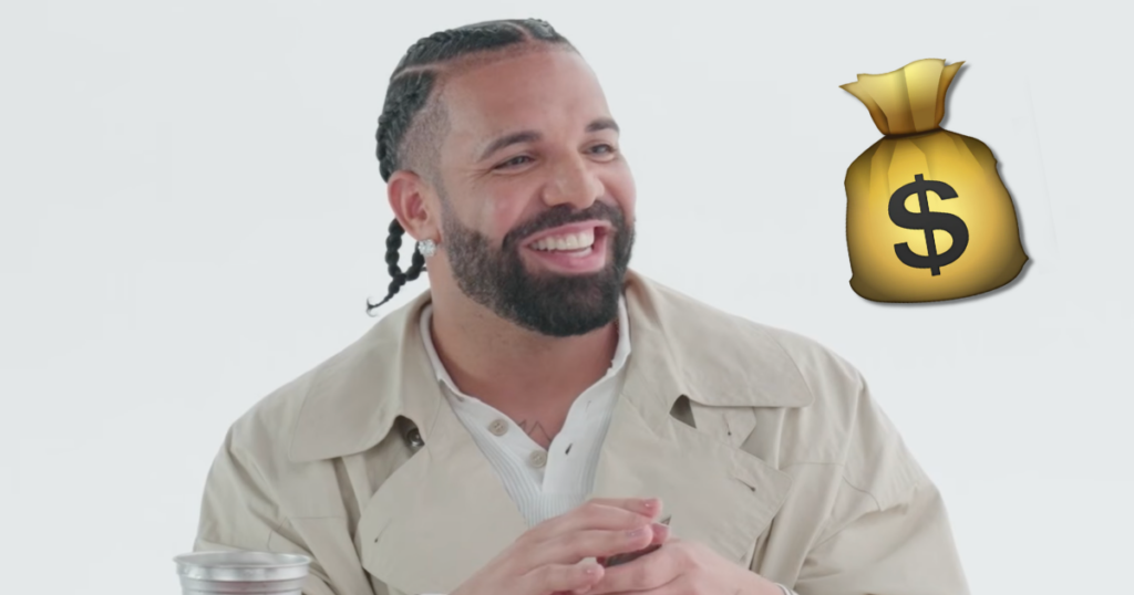 Drake in his Kick dating stream
