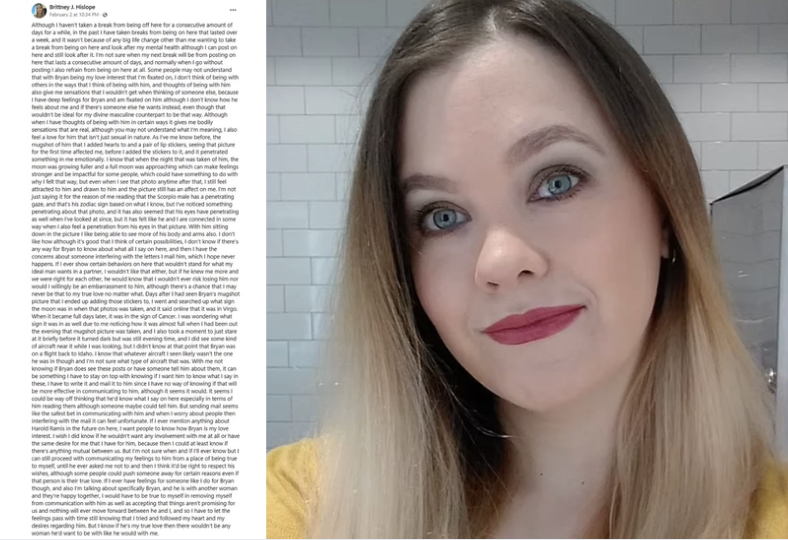 Women writing to Bryan Kohberger