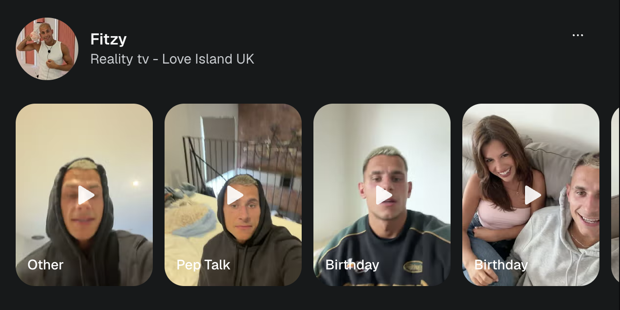 Love Island 2026 cast on Cameo