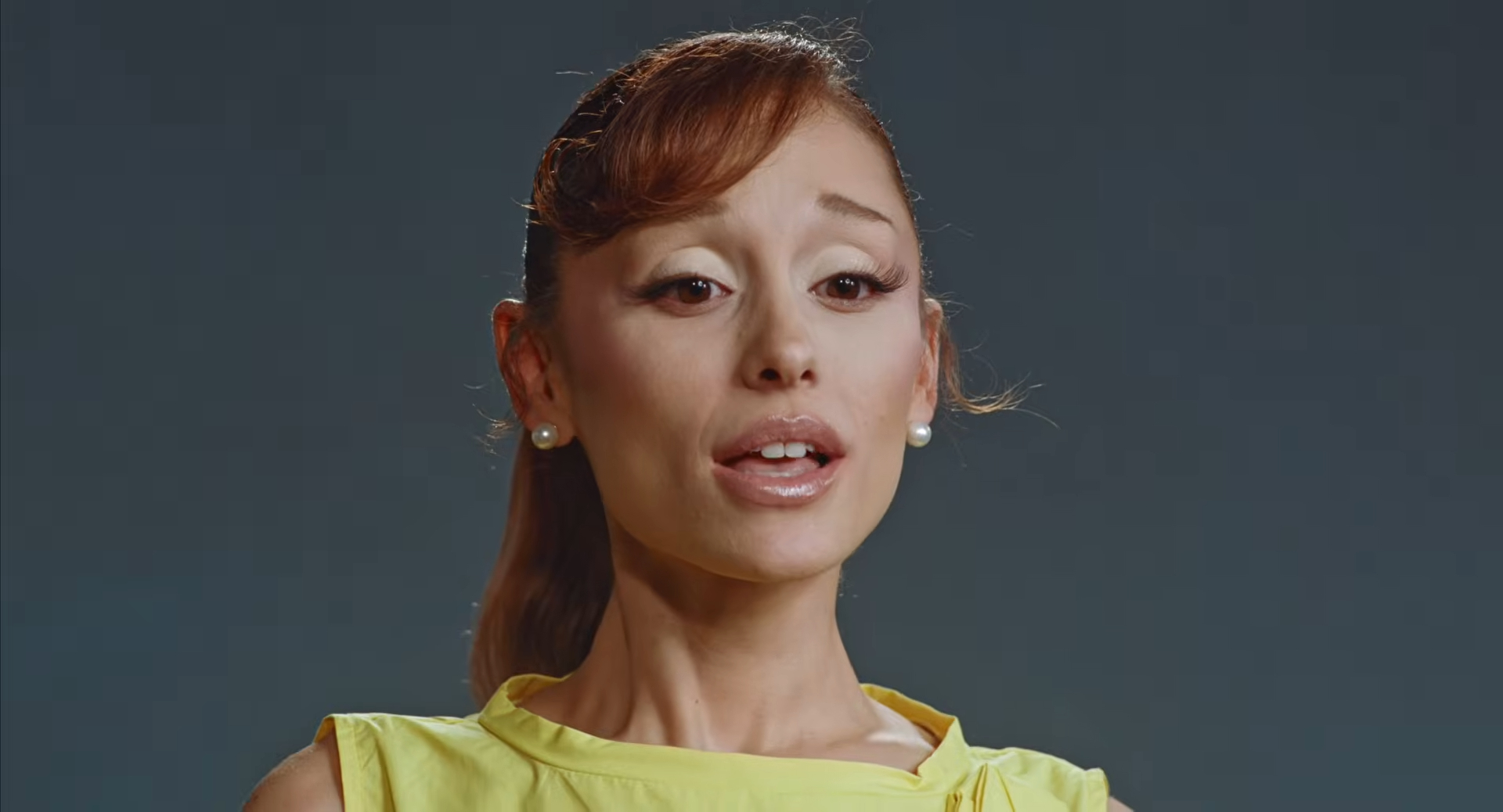Ariana Grande in the music video for petal