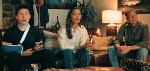 heated rivalry actor dylan walsh apologises for spoiling something about season two here are some heated rivalry actors looking shocked like they've seen spoilers on the internet