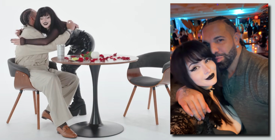drake and the goth baddie girl pinkachyu after the dating contest and during it