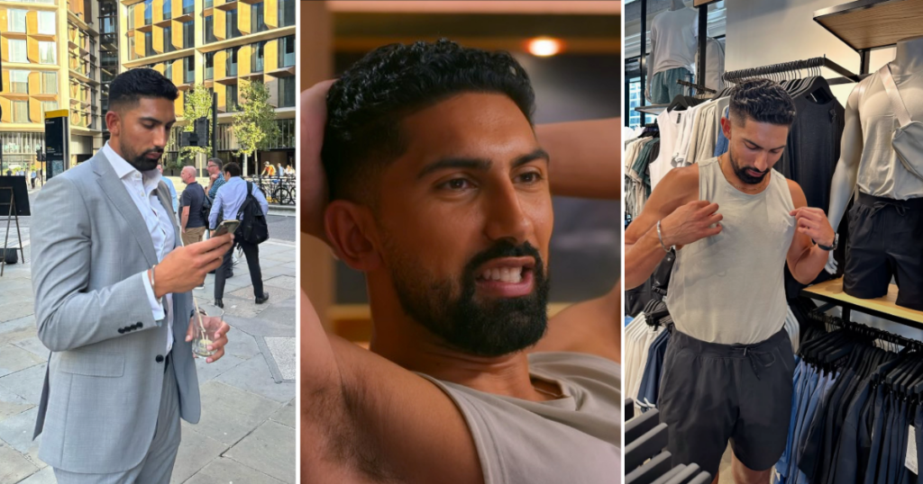 love is blind uk season three ajay in pod and in his jobs