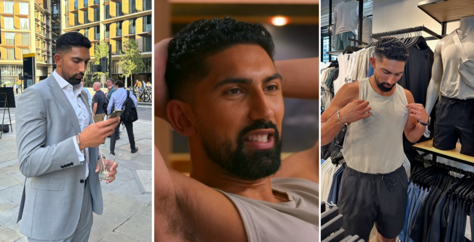 love is blind uk season three ajay in pod and in his jobs