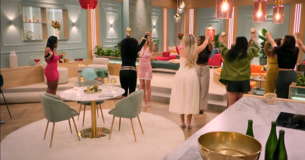 Chevanique's unique send-off on Love Is Blind(Image via Netflix)