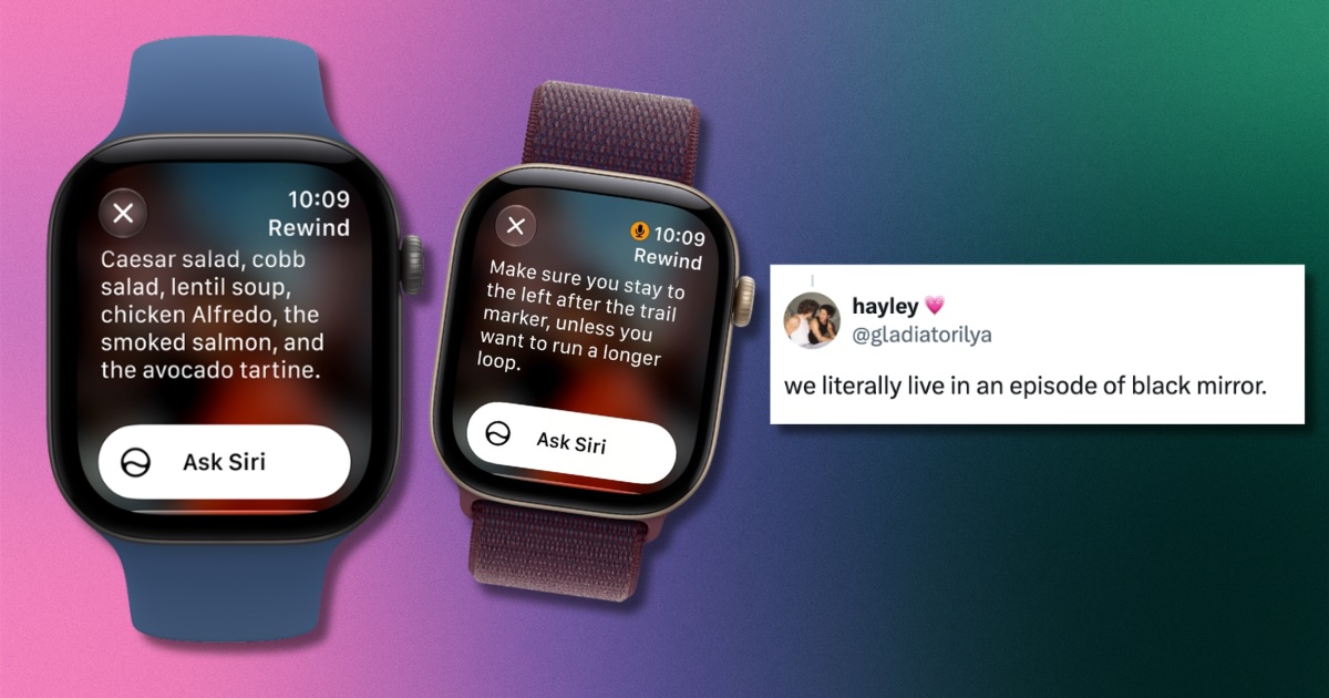 How Apple's creepy new Live Rewind feature works, that lets you replay real conversations