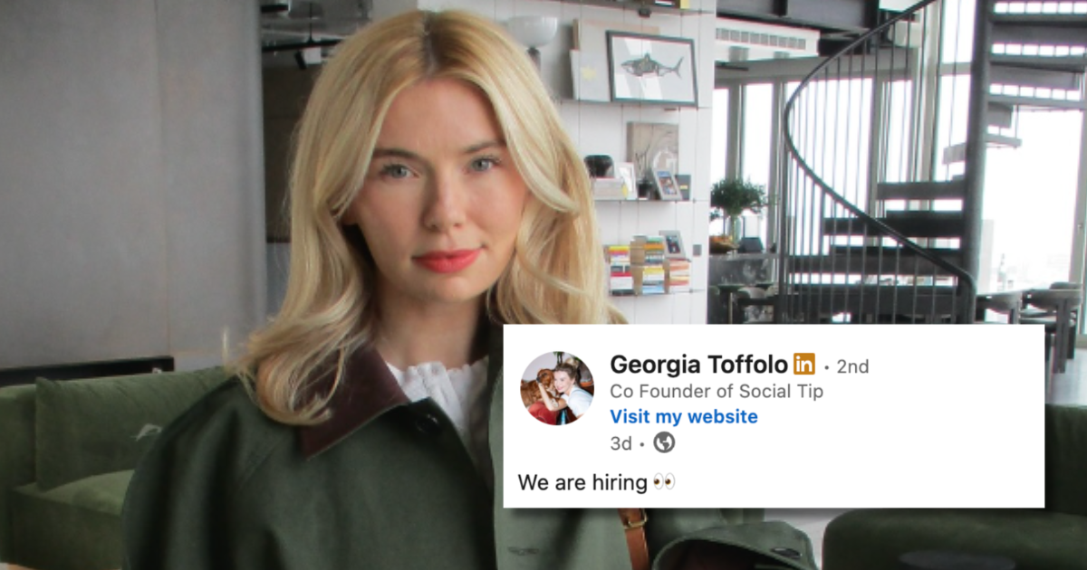 ‘Make stuff': Toff is called out for posting massively out of touch and ‘icky' job advert