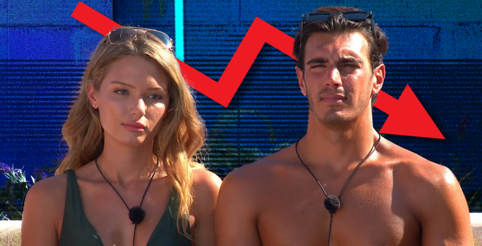 Julia and Lorenzo on Love Island 2026