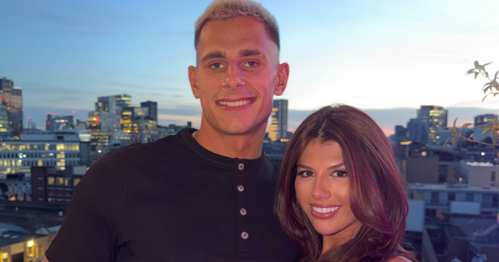 Lola and Sean from Love Island 2026