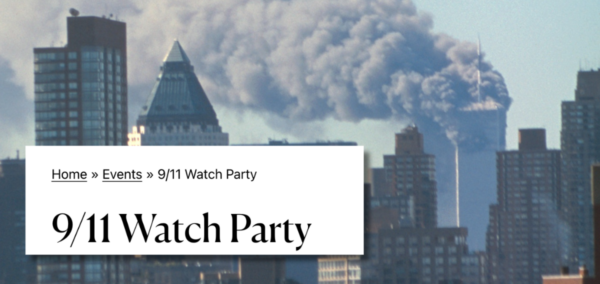 Cafe hosting 9/11 watch party