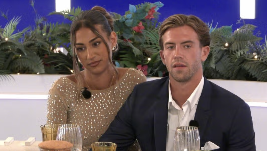 Priya and Aidan on Love Island 2026
