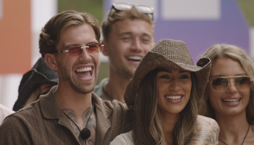 Priya and Aidan on Love Island 2026